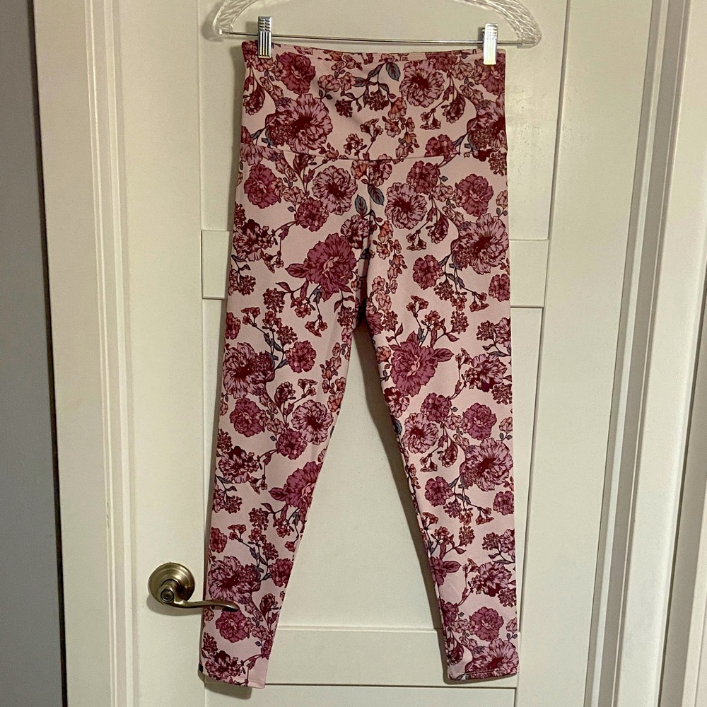 Floral Pink Women's Pants